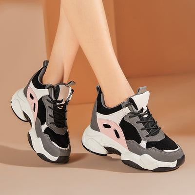 Hidden Heel Platform Women's Pumps Casual Shoes