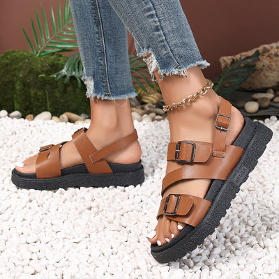 Plus Size Sports Sandals Women's Thick Bottom Fashion Casual