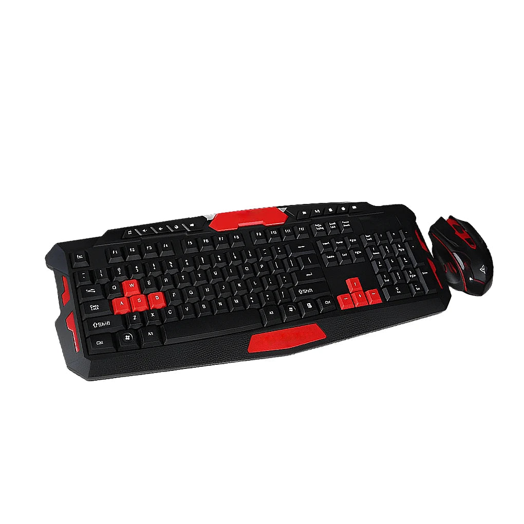 1200DPI Gaming 104-key Wireless Keyboard Keypad Mouse Set Equipment Home