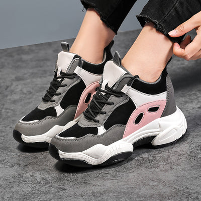 Hidden Heel Platform Women's Pumps Casual Shoes