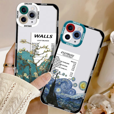 Love Heart Phone Case For iPhone 11 Case iPhone 15 Pro 13 12 14 Pro Max 12 Mini XR XS X 7 8 Plus SE Soft Silicone Flower Cover